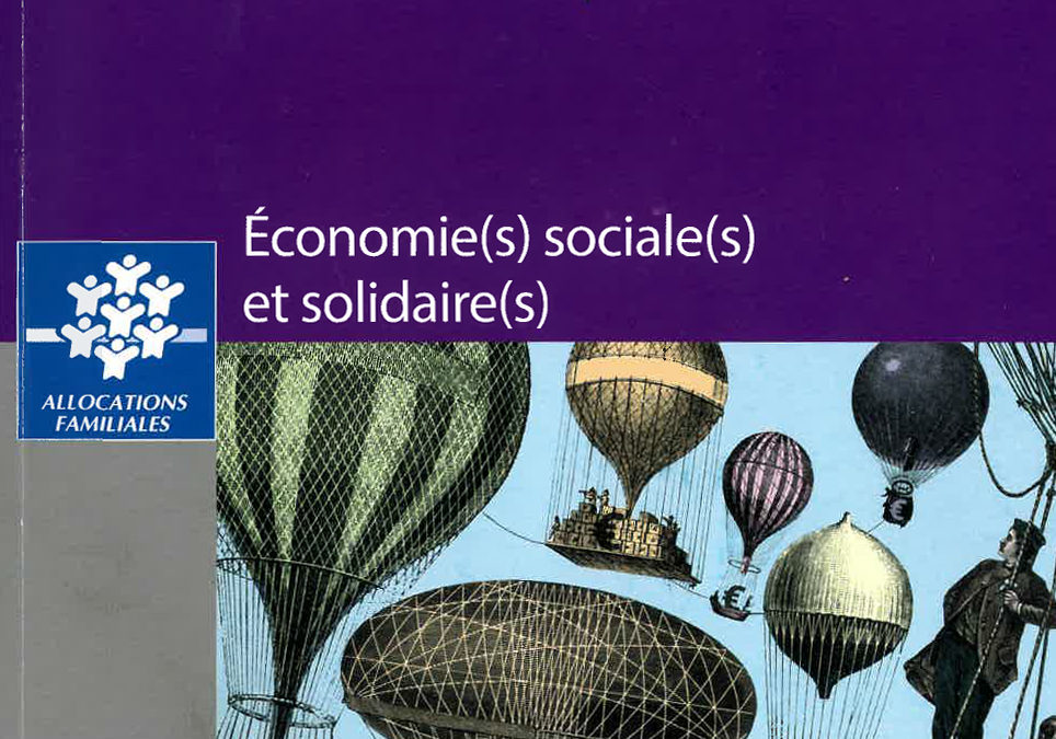 L’économie sociale et solidaire : pour une sociologie des émergences