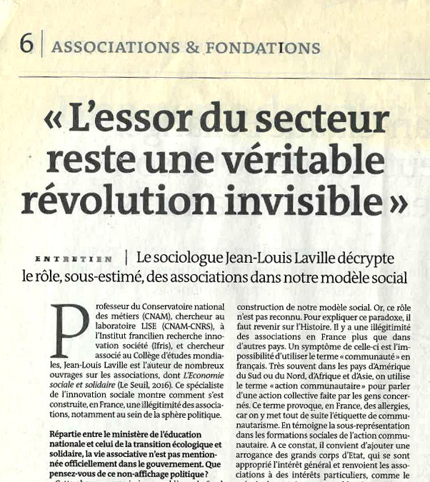 L’essor du secteur reste une véritable révolution invisible