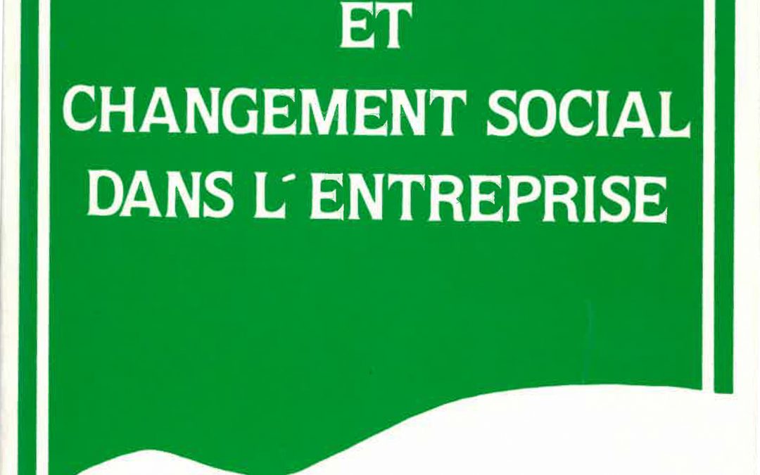 Efficacité économique et créativité sociale