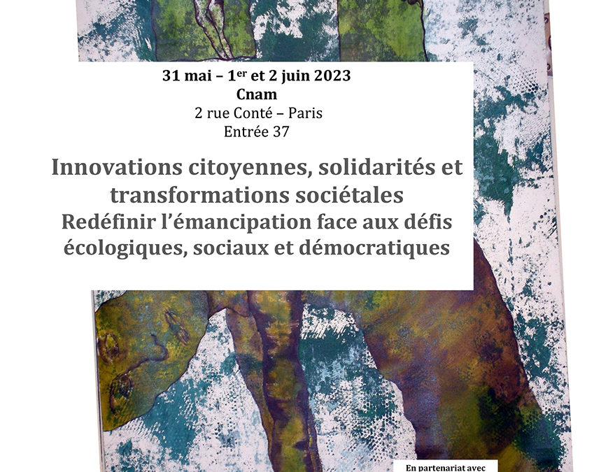 Innovations citoyennes, solidarités ettransformations sociétales